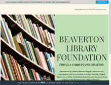 Tablet Screenshot of beaverton.biz